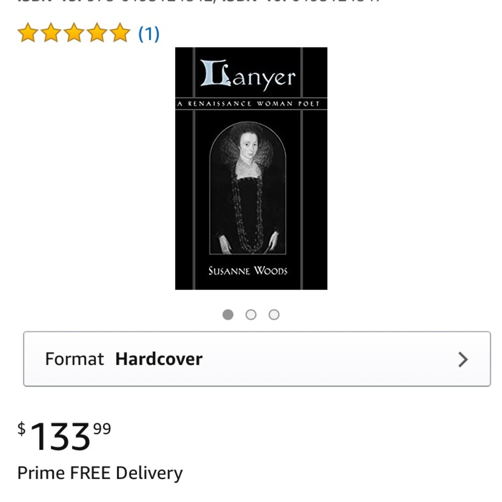 Lanyer A Renaissance Woman Poet